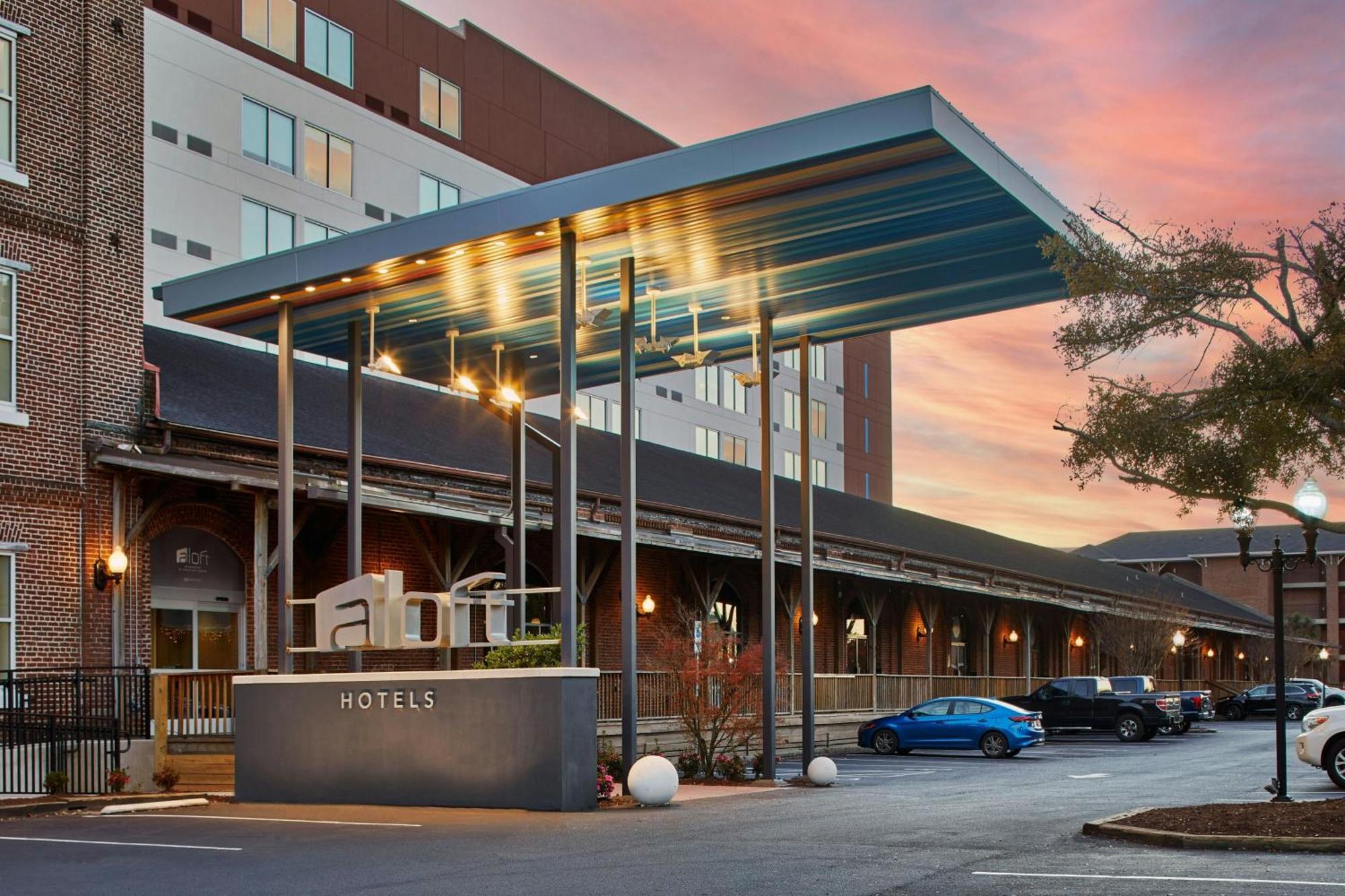 Aloft Wilmington At Coastline Center Hotel Eksteriør billede